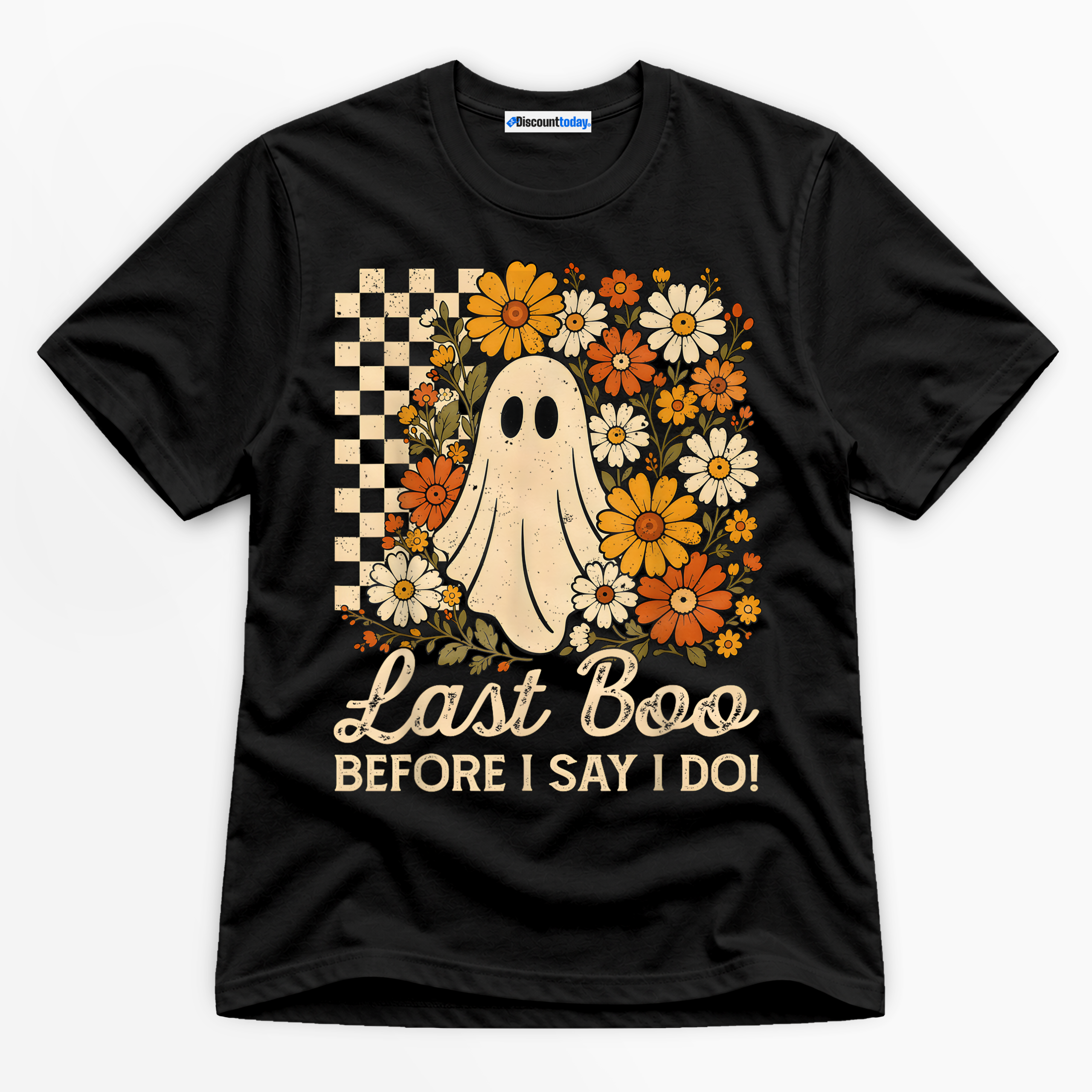 Last Boo Before I Say I Do Premium Graphic T-Shirt - Halloween catona-0987