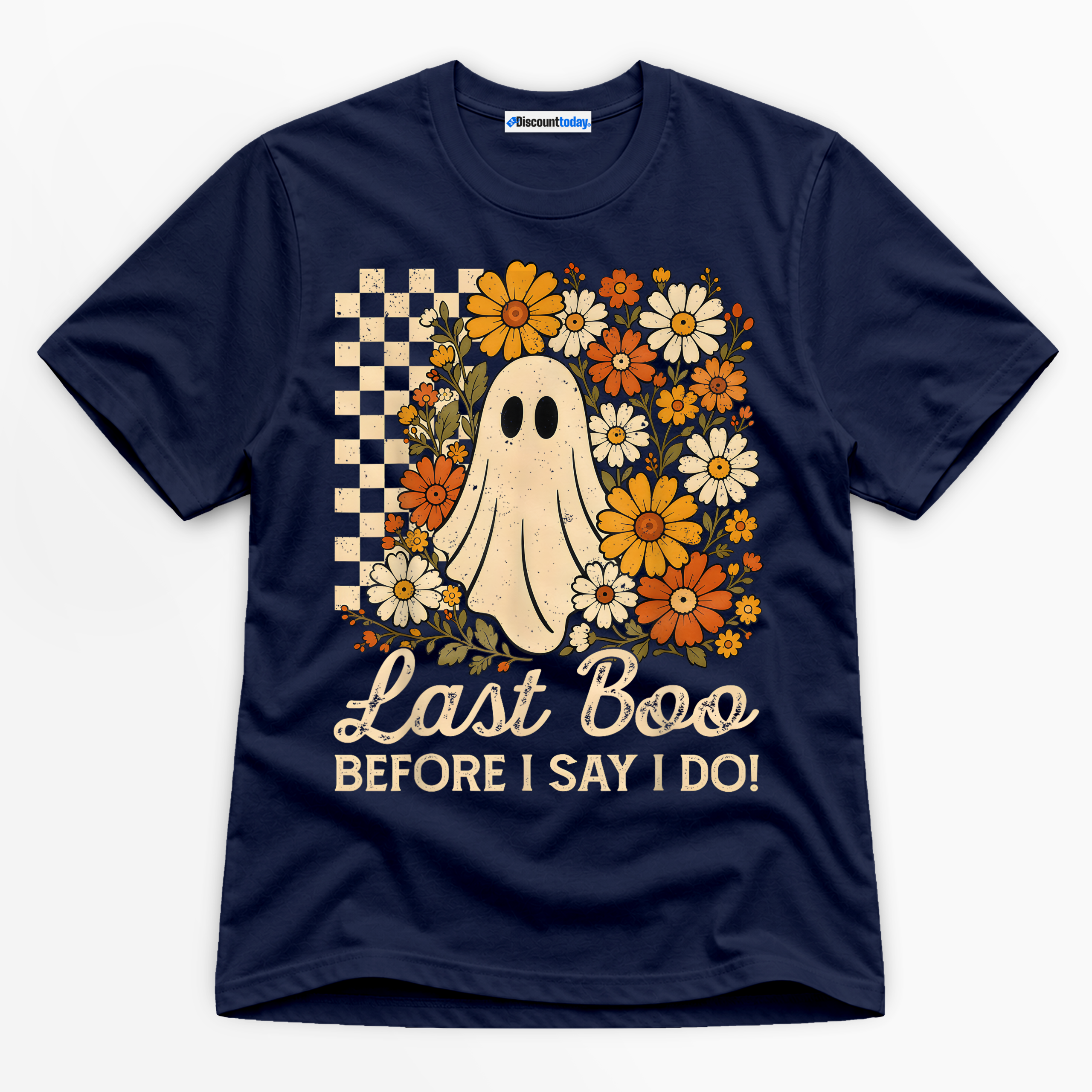 Last Boo Before I Say I Do Premium Graphic T-Shirt - Halloween catona-0987-v11