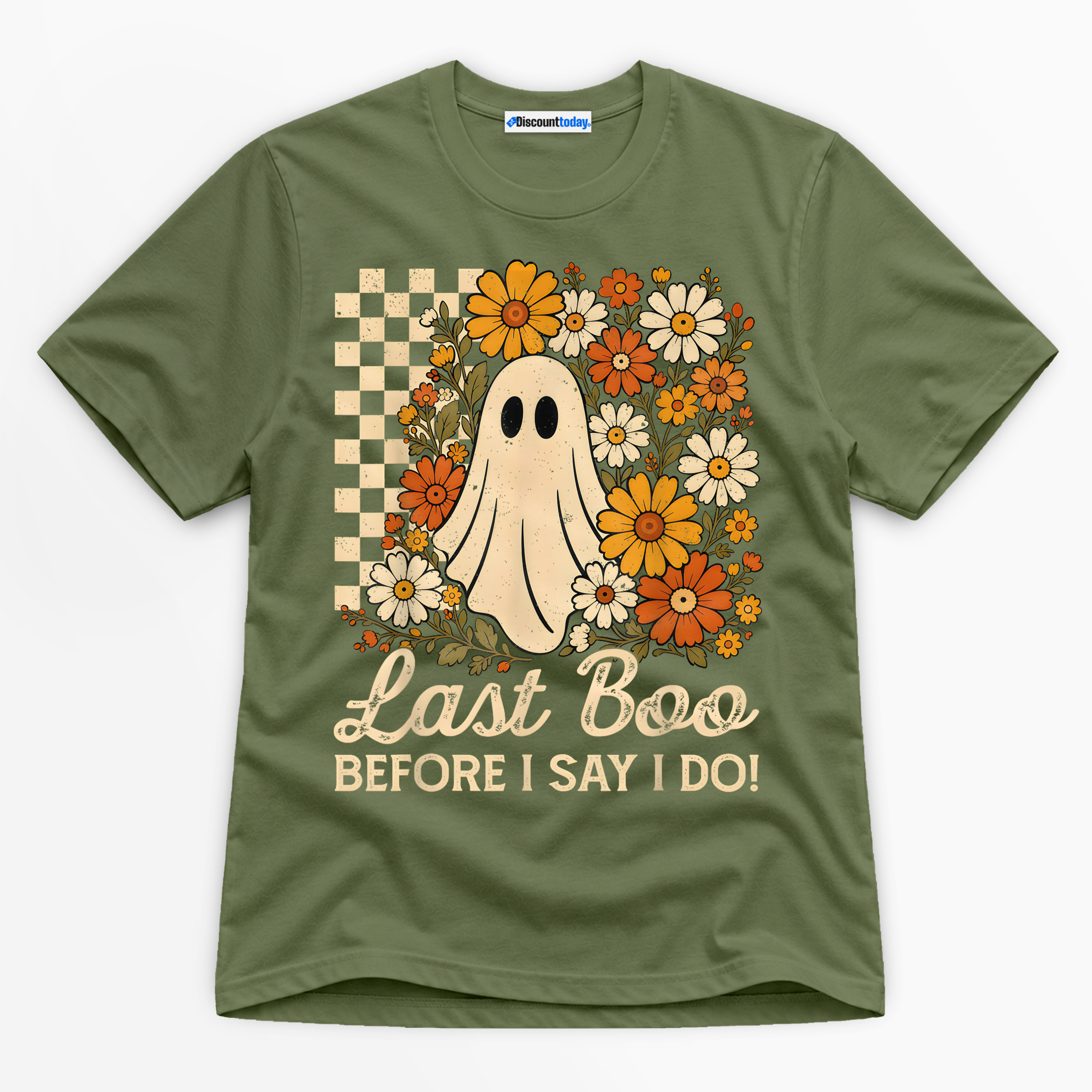 Last Boo Before I Say I Do Premium Graphic T-Shirt - Halloween catona-0987-v12