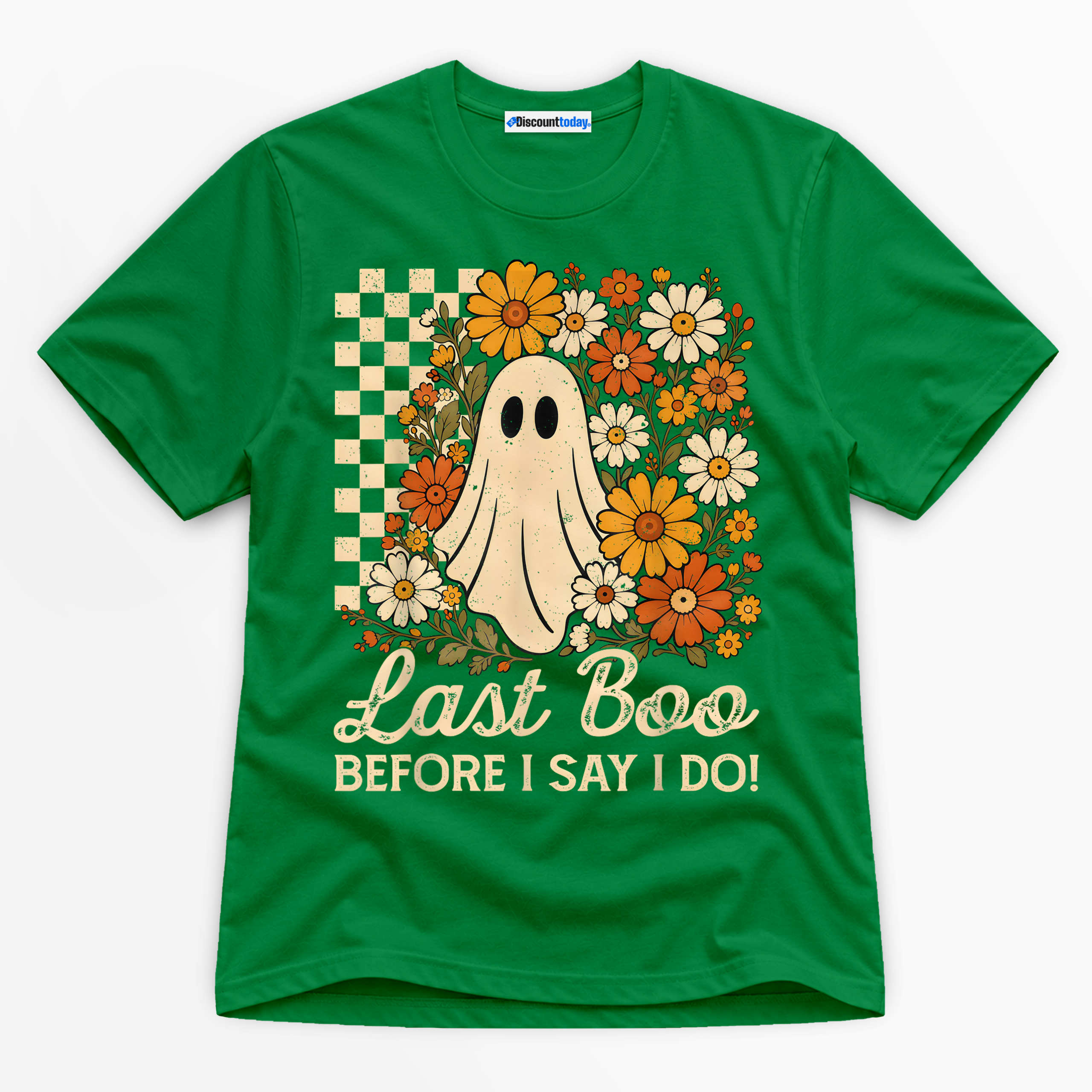 Last Boo Before I Say I Do Premium Graphic T-Shirt - Halloween catona-0987-v14