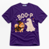 Boo-P Ghost And Dog Premium Graphic Ver 2 T-Shirt - Halloween catona-0991-v8