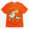 Boo-P Ghost And Dog Premium Graphic Ver 3 T-Shirt - Halloween catona-0994-v3