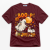 Boo-P Ghost And Dog Premium Graphic Ver 3 T-Shirt - Halloween catona-0994-v4