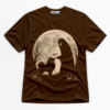 Boo-P Ghost And Dog Premium Graphic Ver 4 T-Shirt - Halloween catona-0995-v2