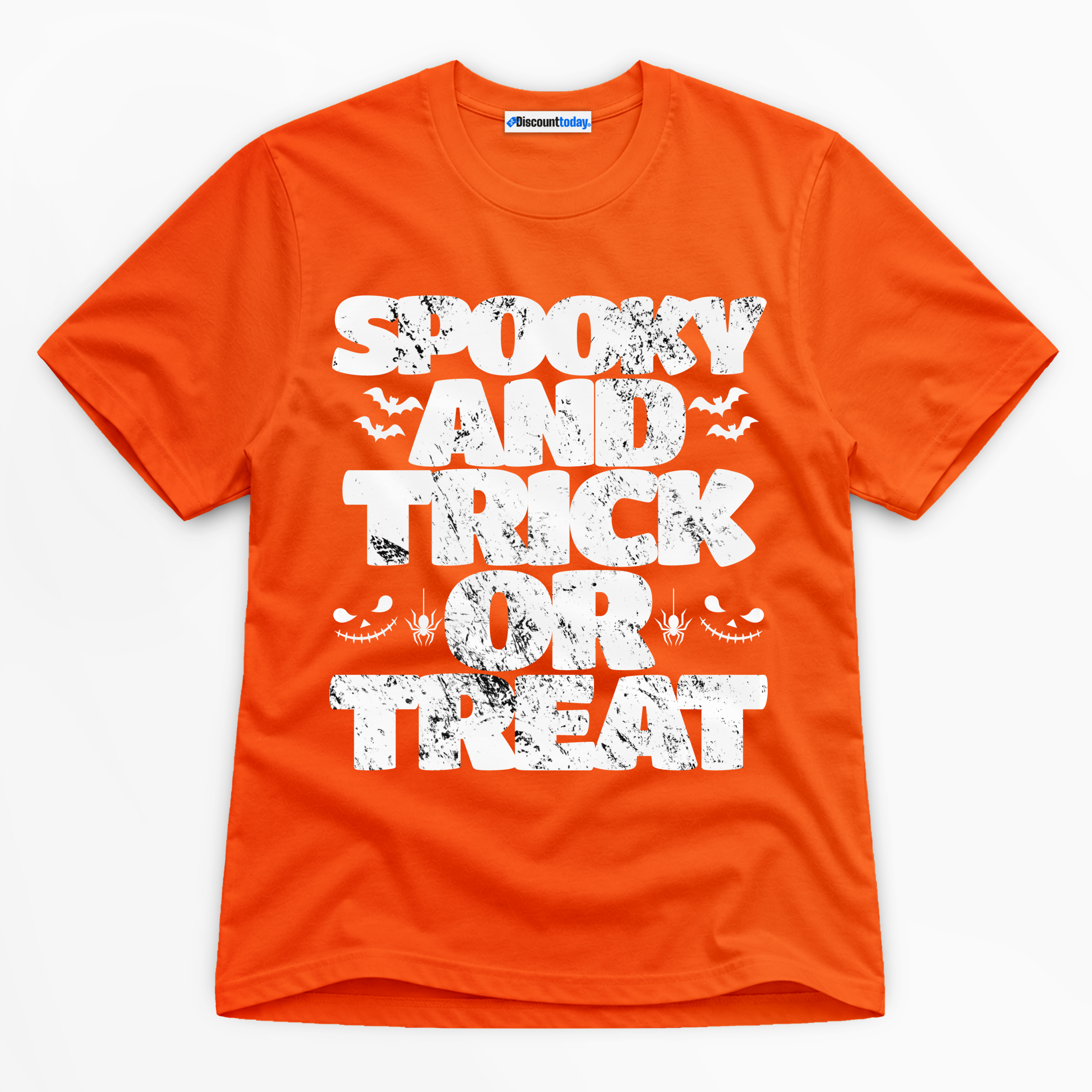 Spooky And Trick Or Treat Premium Graphic T-Shirt - Halloween catona-1010-v1