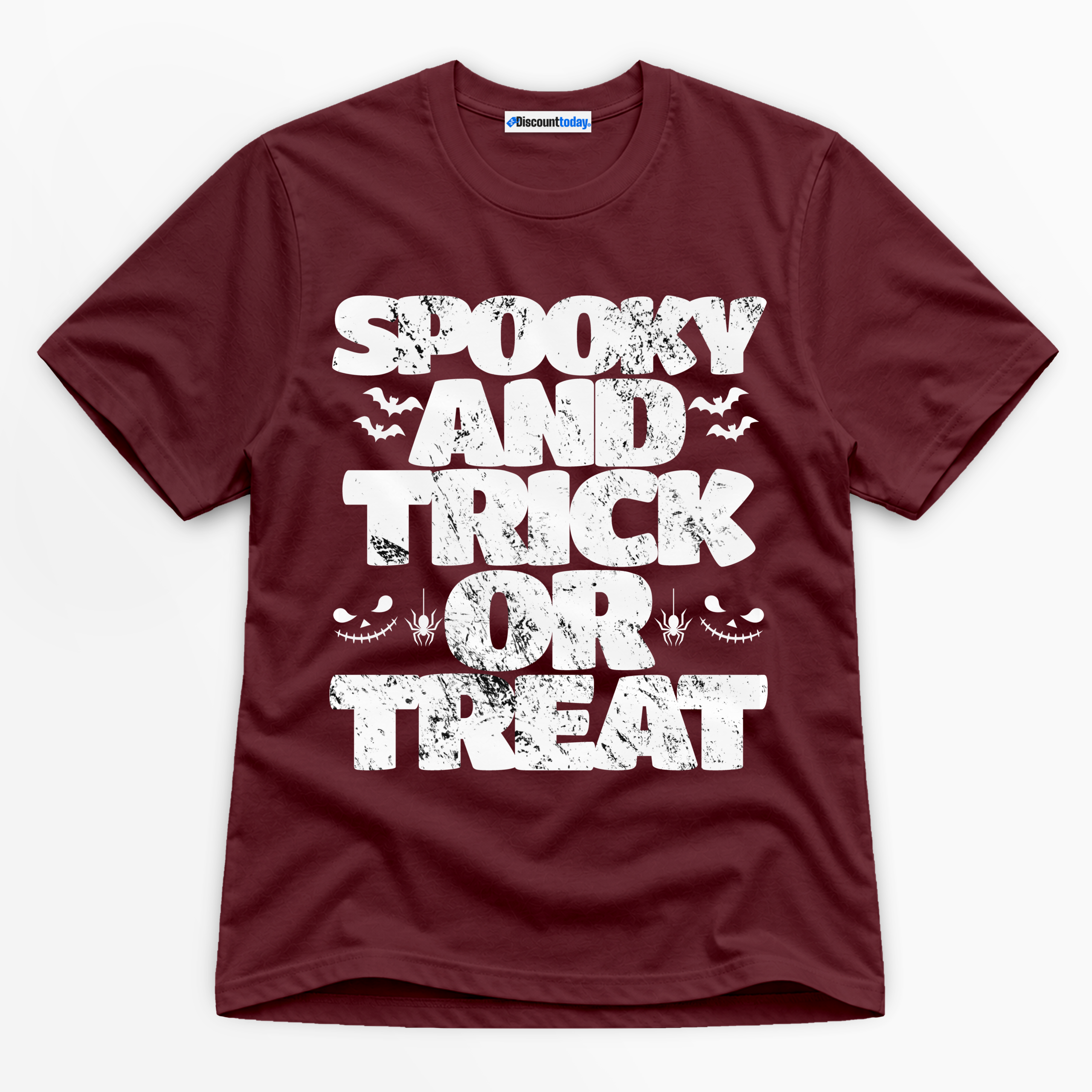 Spooky And Trick Or Treat Premium Graphic T-Shirt - Halloween catona-1010-v2
