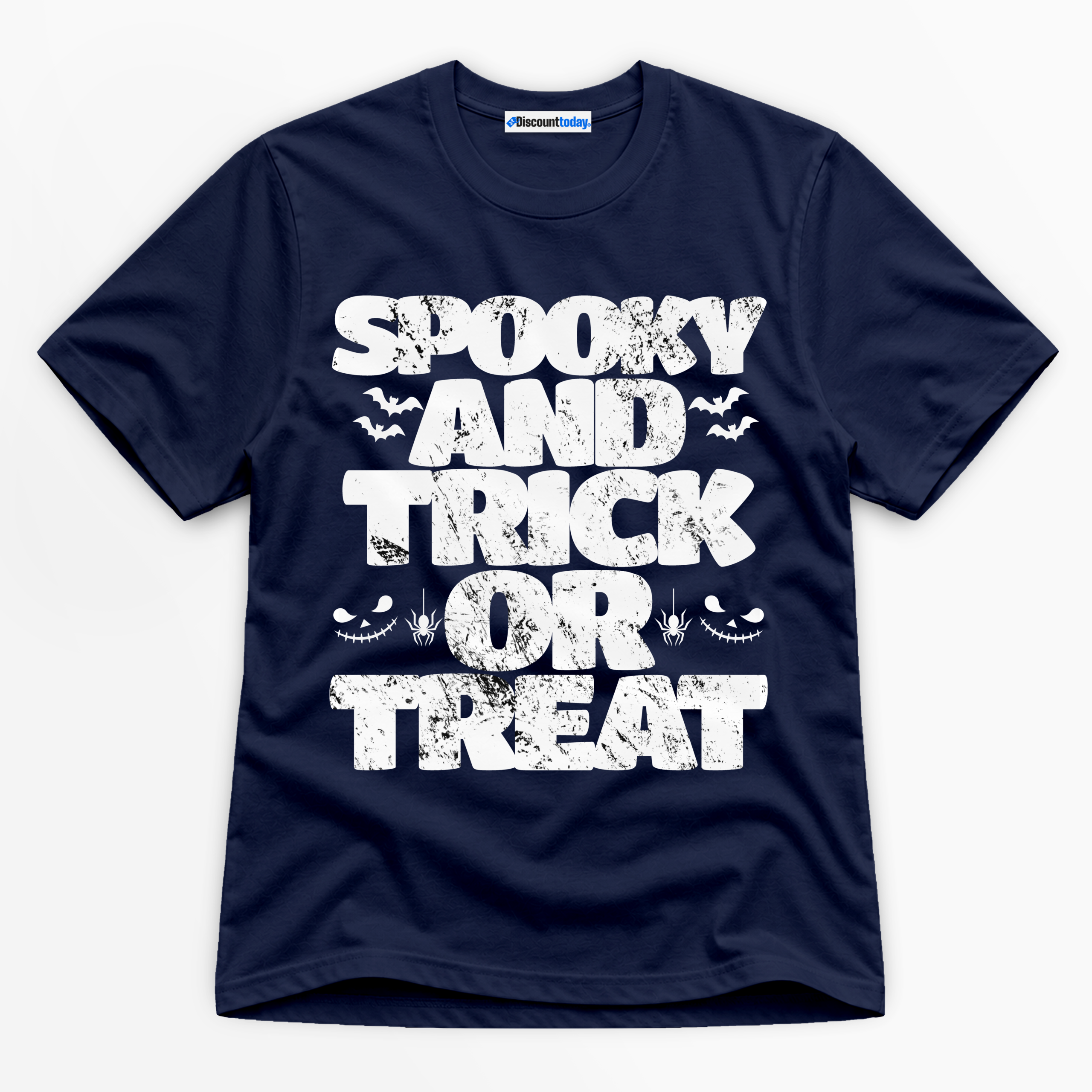 Spooky And Trick Or Treat Premium Graphic T-Shirt - Halloween catona-1010-v4