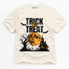 Trick Or Treat Haunted House Premium Graphic T-Shirt - Halloween catona-1012-v1