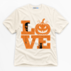Halloween Love Pumpkin Premium Graphic T-Shirt - Halloween catona-1013-v2