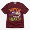 Witch Way To The Bar Premium Graphic T-Shirt - Halloween catona-1022-v2
