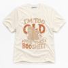 I'm Too Old For This Boo Sheet Premium Graphic T-Shirt - Halloween catona-1026-v1