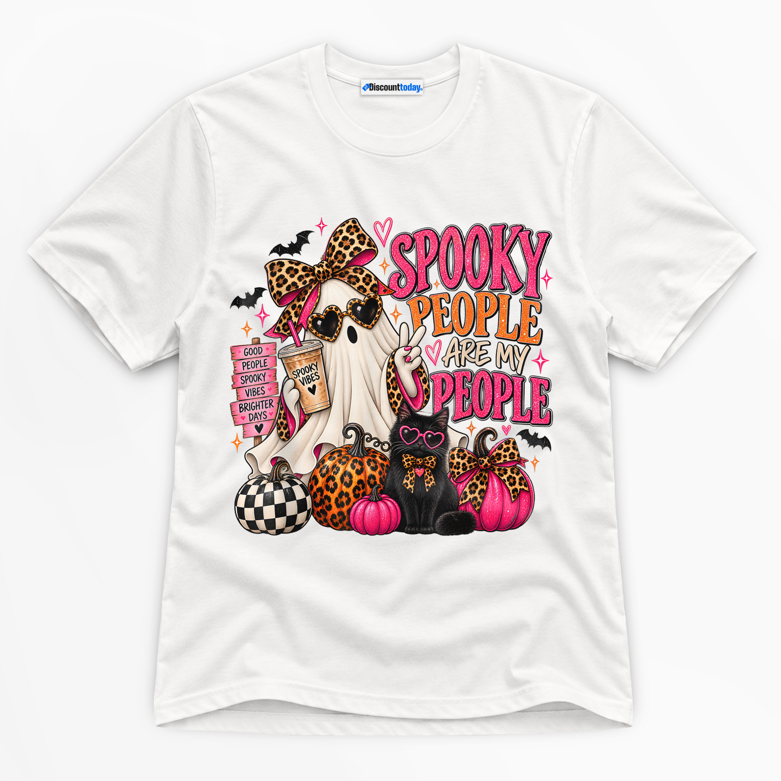 Spooky People Are My People Premium Graphic T-Shirt - Halloween catona-1029-v1