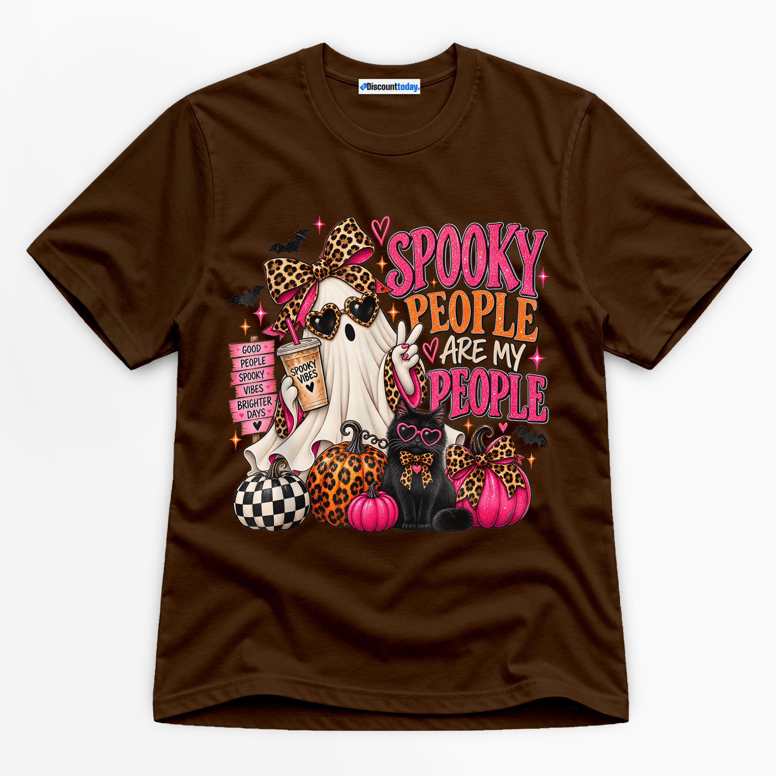 Spooky People Are My People Premium Graphic T-Shirt - Halloween catona-1029-v4