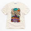 Nurse By Day Witch By Night Premium Graphic T-Shirt - Halloween catona-1039-v2