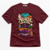 Nurse By Day Witch By Night Premium Graphic T-Shirt - Halloween catona-1039-v5