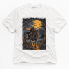 Headless Horseman Pumpkin Rider Premium Graphic T-Shirt - Halloween catona-1049-v1