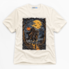 Headless Horseman Pumpkin Rider Premium Graphic T-Shirt - Halloween catona-1049-v2