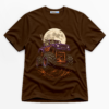 Skeleton Monster Truck Premium Graphic T-Shirt - Halloween catona-1058-v1