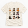 Halloween Husky Costumes Premium Graphic T-Shirt - Halloween catona-1066-v2