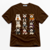 Halloween Husky Costumes Premium Graphic T-Shirt - Halloween catona-1066-v3