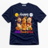 Happy Hallothanksmas Premium Graphic Ver 2 Black T-Shirt - Holiday catona-1069-v4