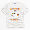 Emergency Department Ghost Nurse Premium Graphic T-Shirt - Halloween catona-1081-v1