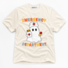 Emergency Department Ghost Nurse Premium Graphic T-Shirt - Halloween catona-1081-v2