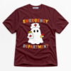 Emergency Department Ghost Nurse Premium Graphic T-Shirt - Halloween catona-1081-v4
