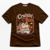 Cruisin' With My Boo Premium Graphic T-Shirt - Halloween catona-1086-v2