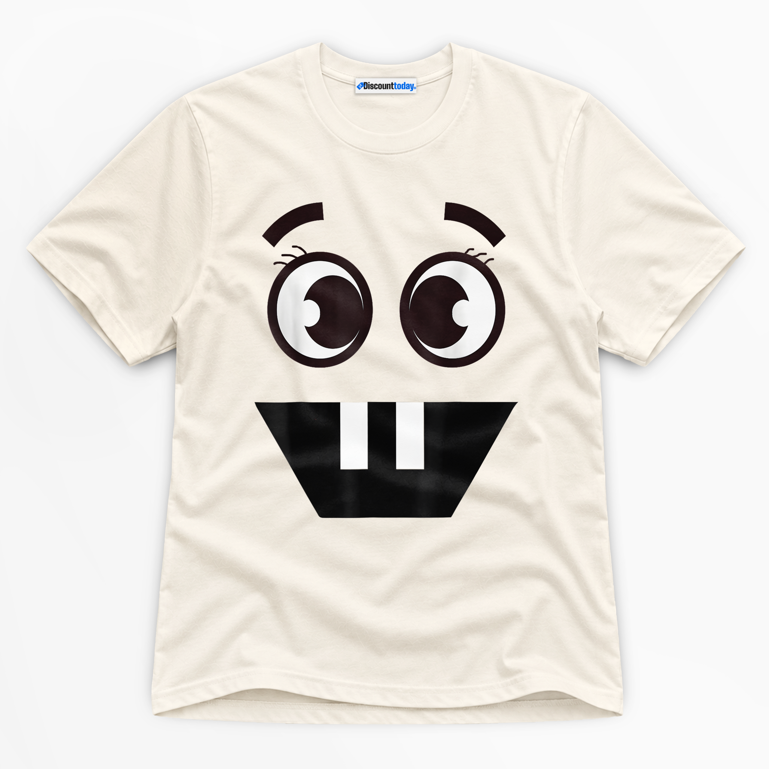 Funny Goofy Face Premium Graphic T-Shirt - Halloween catona-1087-v1