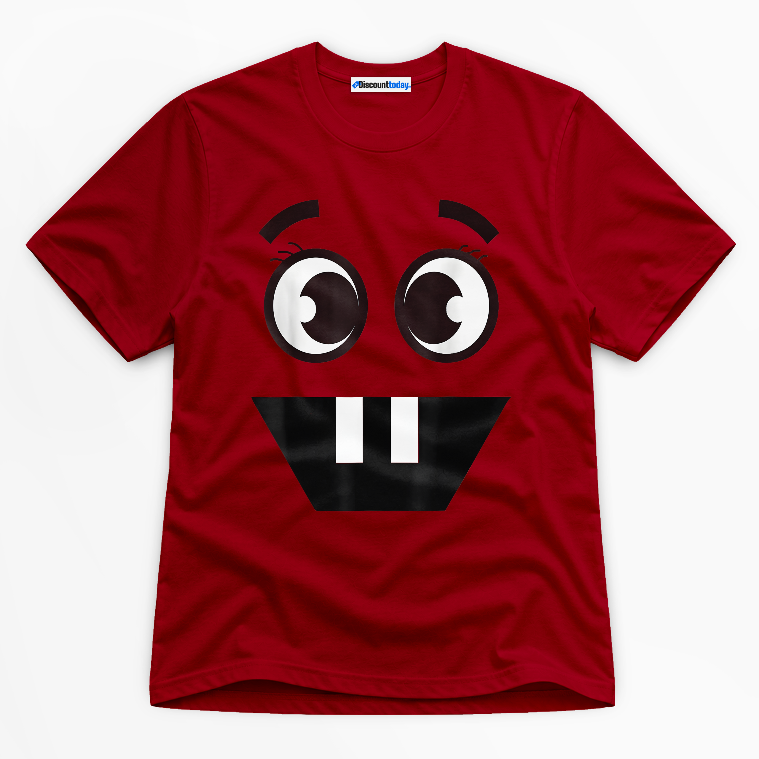 Funny Goofy Face Premium Graphic T-Shirt - Halloween catona-1087-v2