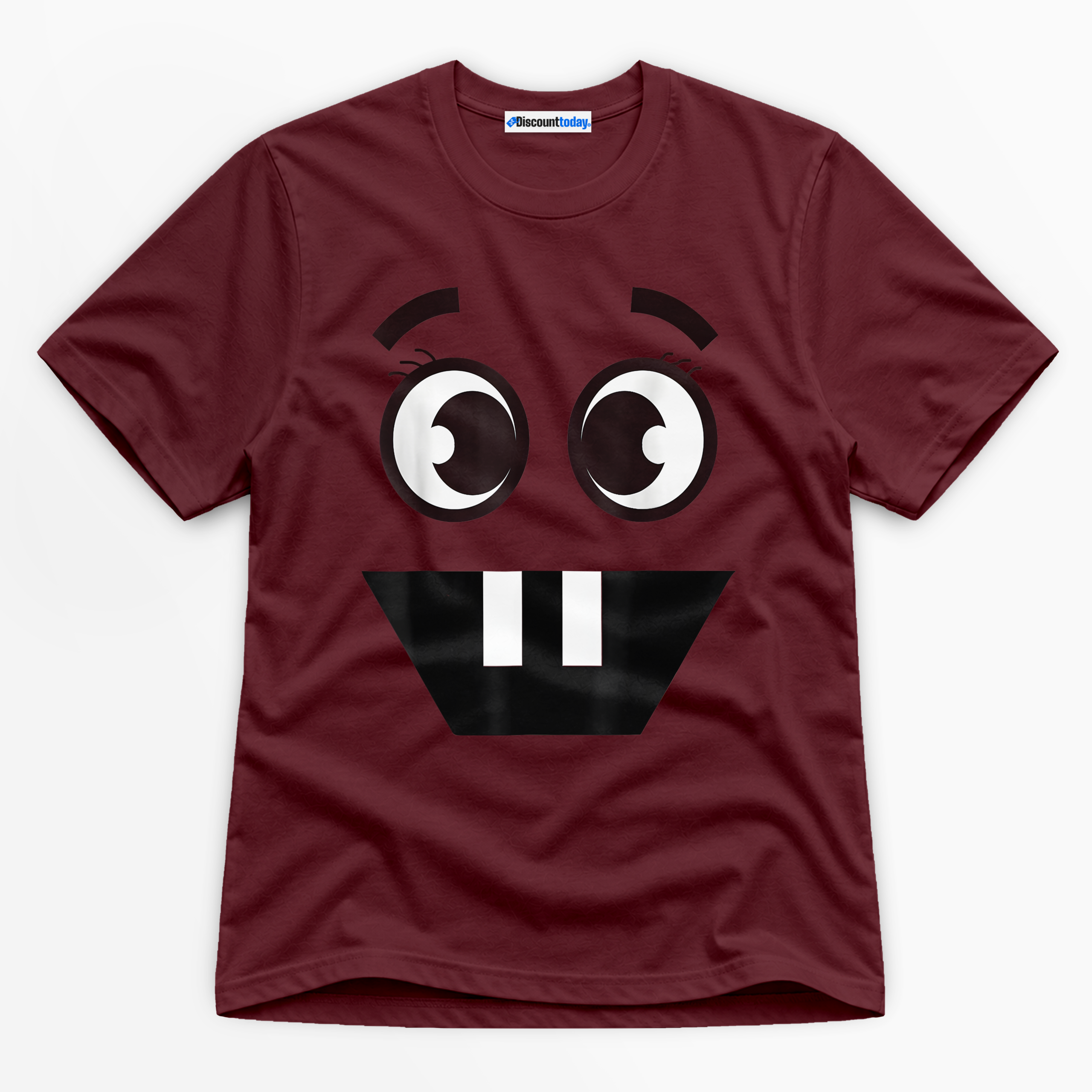 Funny Goofy Face Premium Graphic T-Shirt - Halloween catona-1087-v3