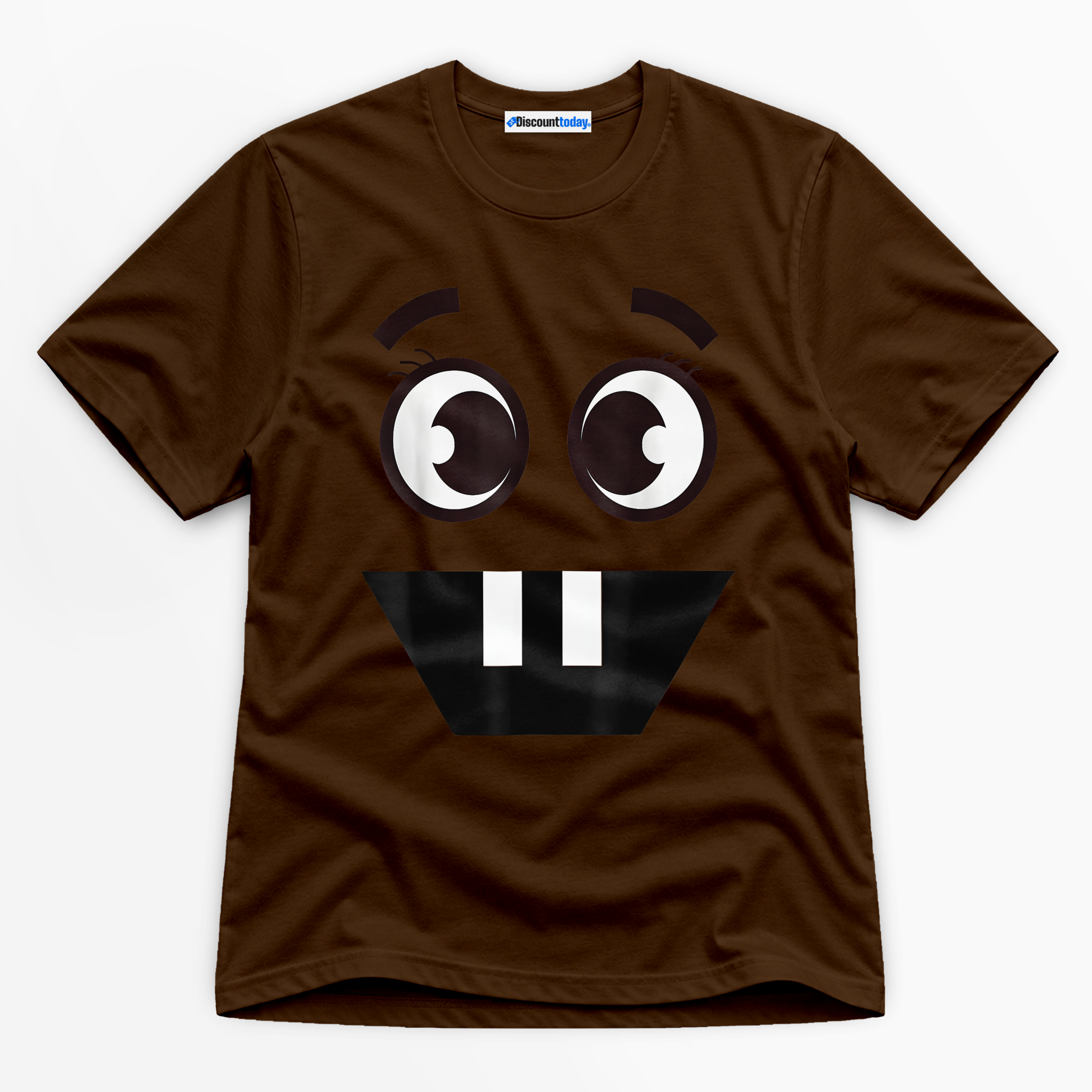 Funny Goofy Face Premium Graphic T-Shirt - Halloween catona-1087-v4