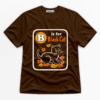 B Is For Black Cat Premium Graphic T-Shirt - Halloween catona-1096-v1
