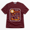 B Is For Black Cat Premium Graphic T-Shirt - Halloween catona-1096-v2