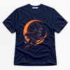 Witch Dog Riding Broom Premium Graphic Ver 2 T-Shirt - Halloween catona-1097-v1