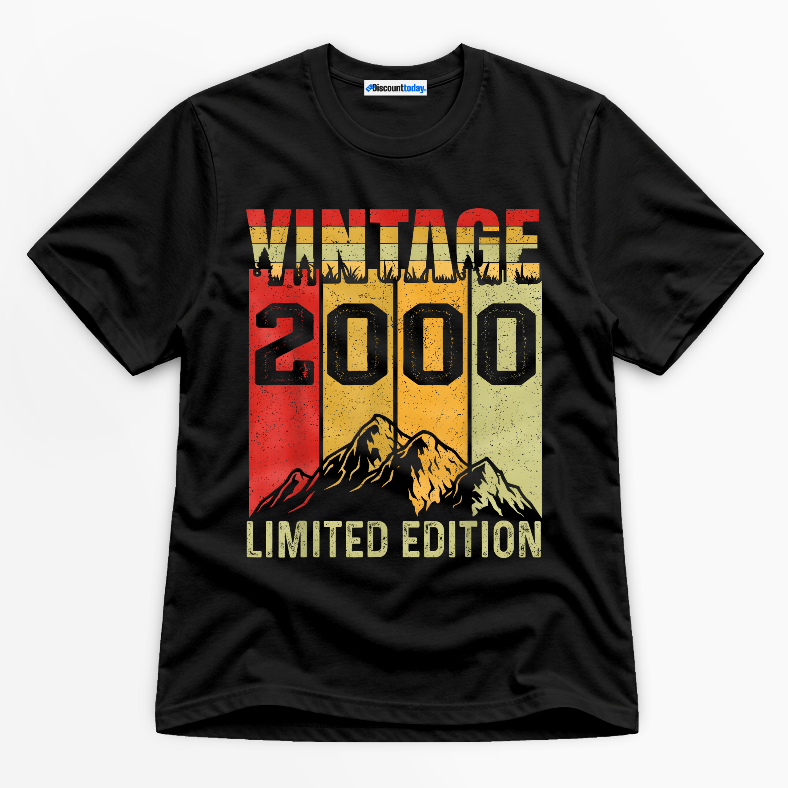 Vintage 2000 Limited Edition Premium Graphic T-Shirt - Birthday catona-1099