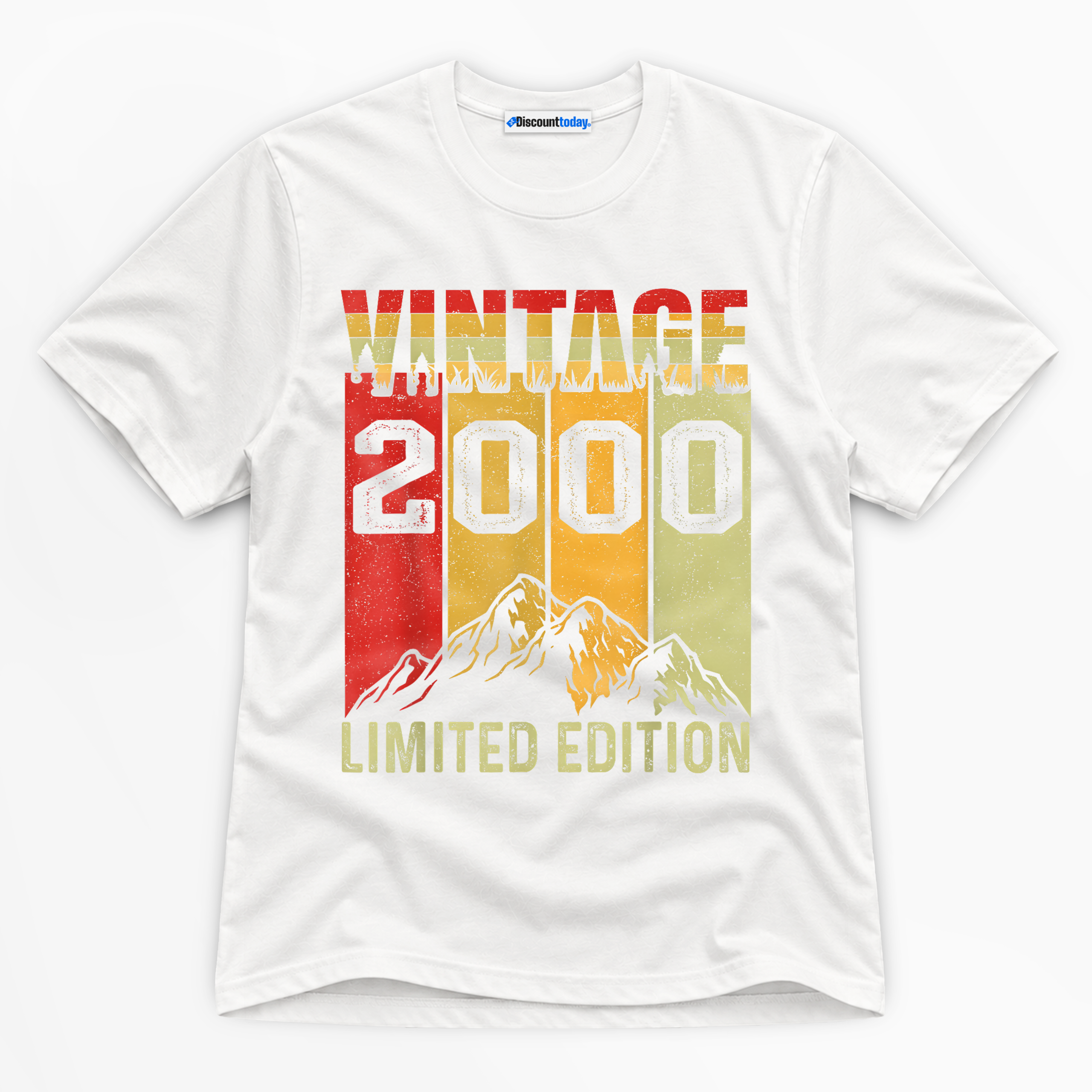 Vintage 2000 Limited Edition Premium Graphic T-Shirt - Birthday catona-1099-v1