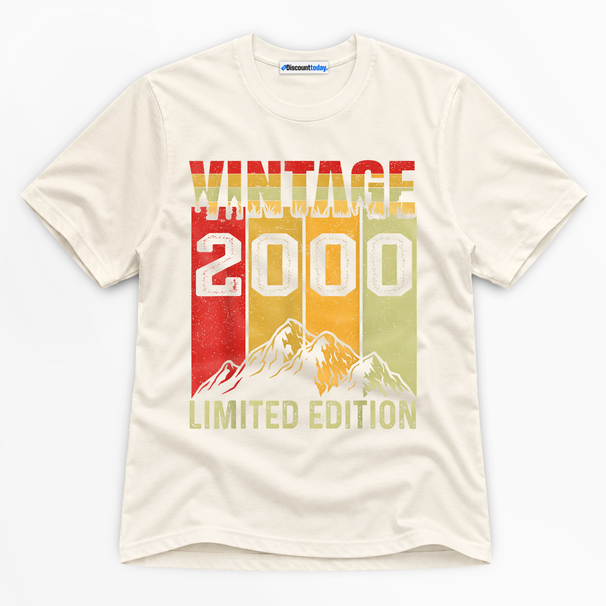 Vintage 2000 Limited Edition Premium Graphic T-Shirt - Birthday catona-1099-v2