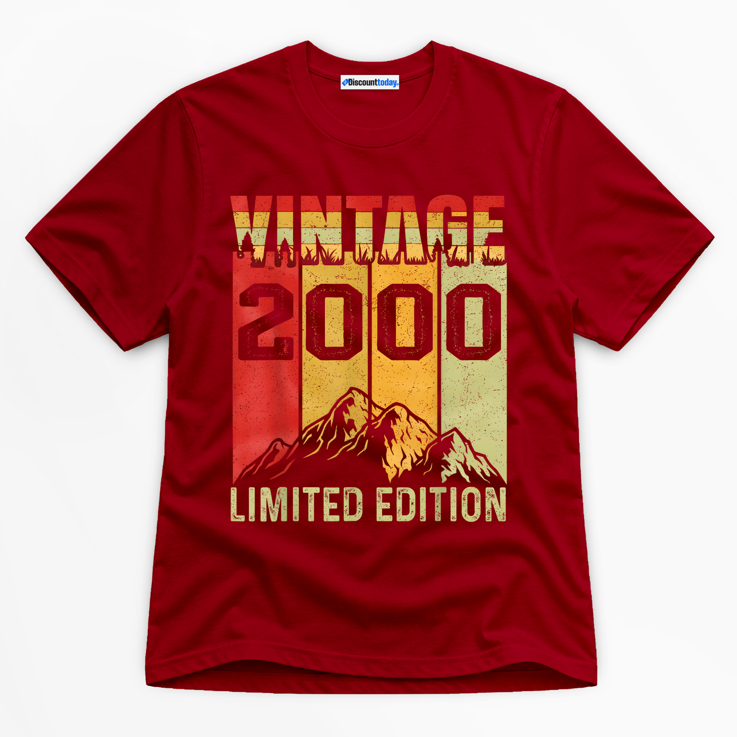 Vintage 2000 Limited Edition Premium Graphic T-Shirt - Birthday catona-1099-v3