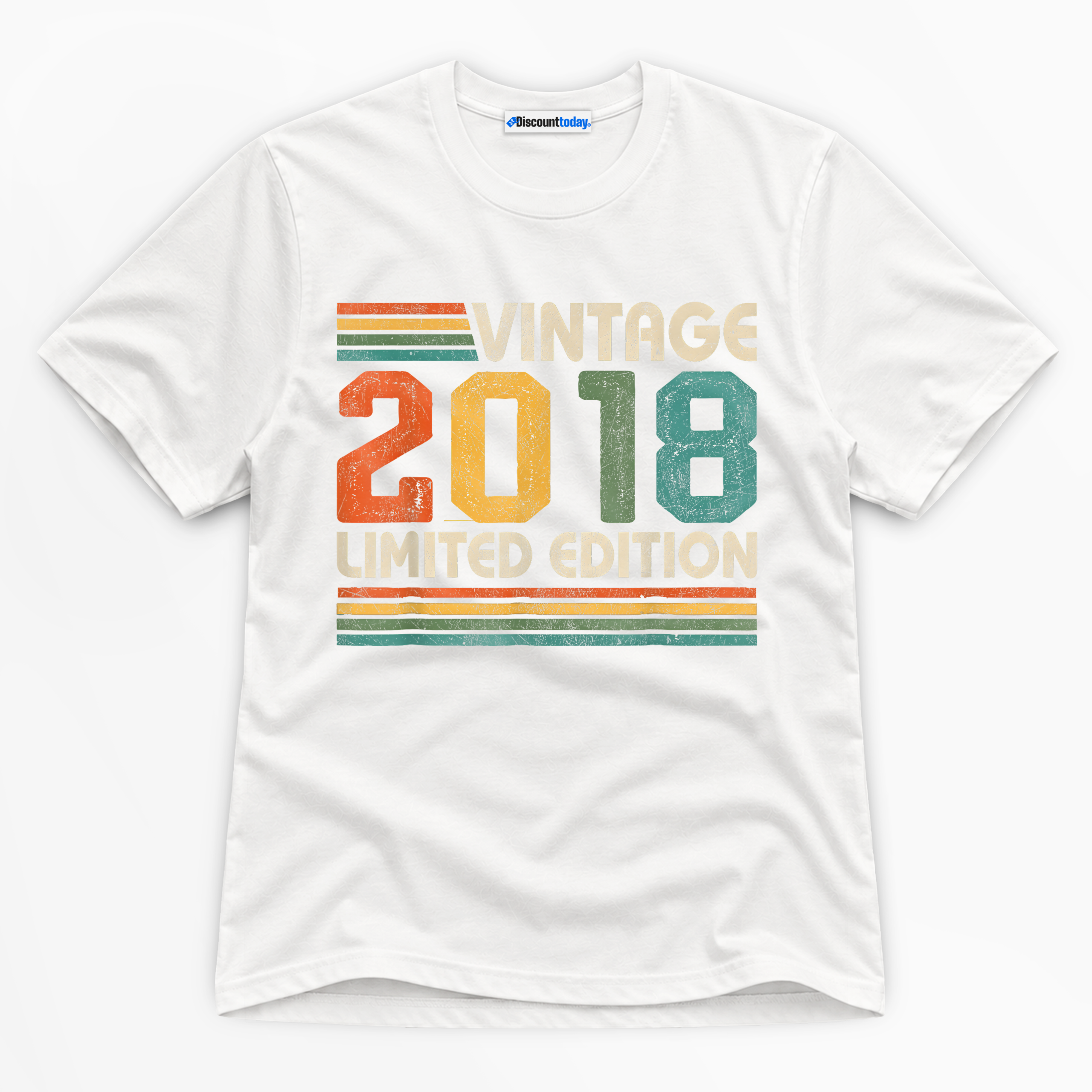 Vintage 2018 Limited Edition Premium Graphic T-Shirt - Birthday catona-1101-v1