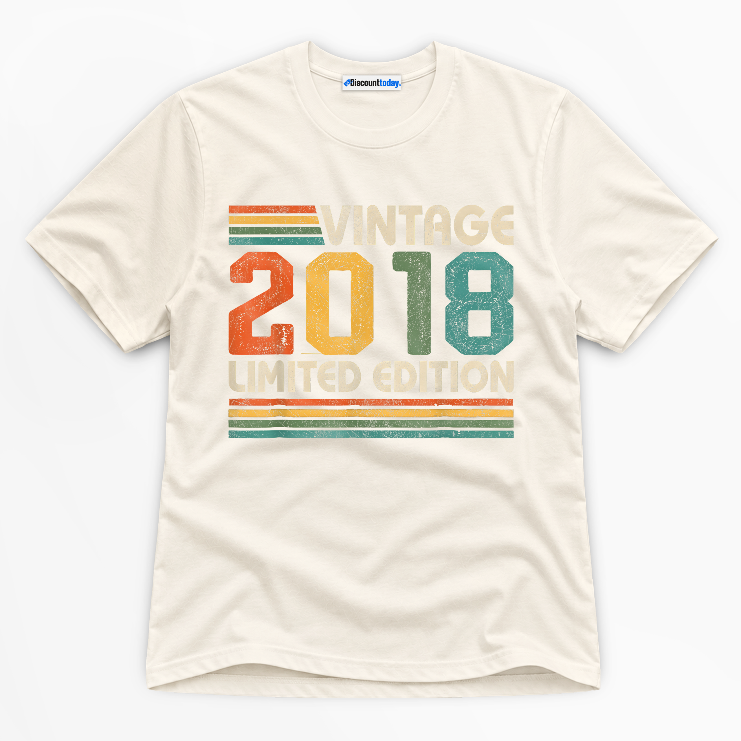 Vintage 2018 Limited Edition Premium Graphic T-Shirt - Birthday catona-1101-v2