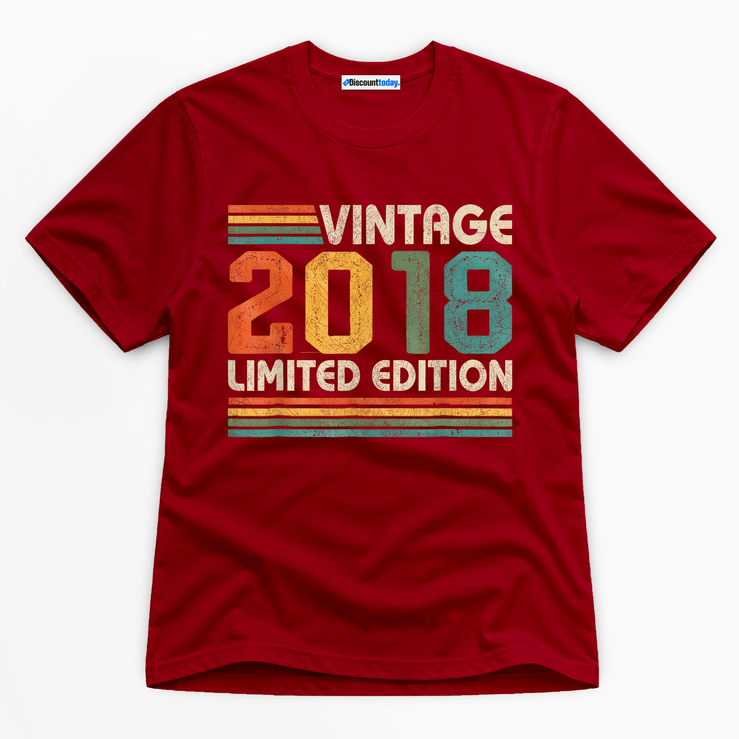 Vintage 2018 Limited Edition Premium Graphic T-Shirt - Birthday catona-1101-v3