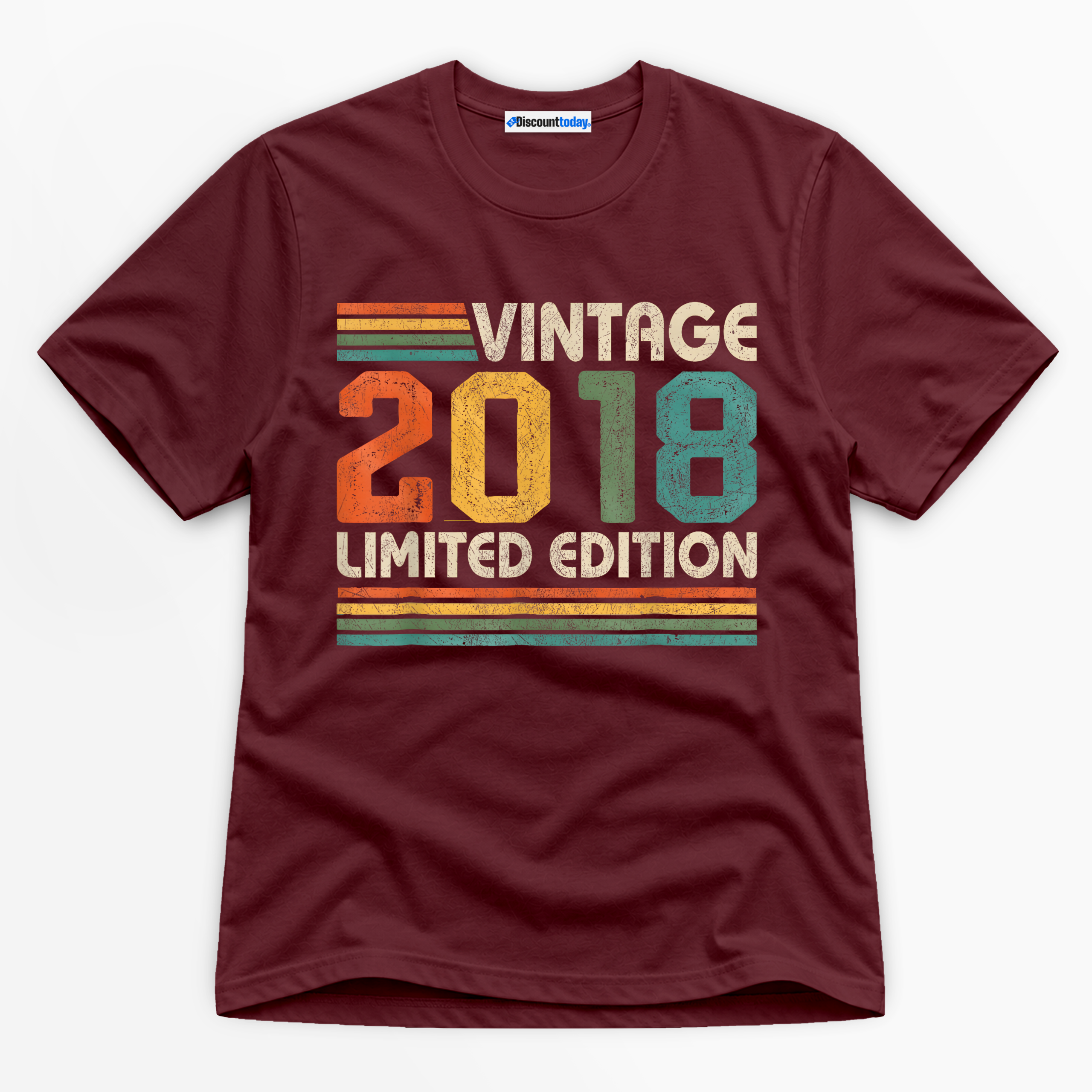 Vintage 2018 Limited Edition Premium Graphic T-Shirt - Birthday catona-1101-v4