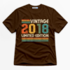 Vintage 2018 Limited Edition Premium Graphic T-Shirt - Birthday catona-1101-v5