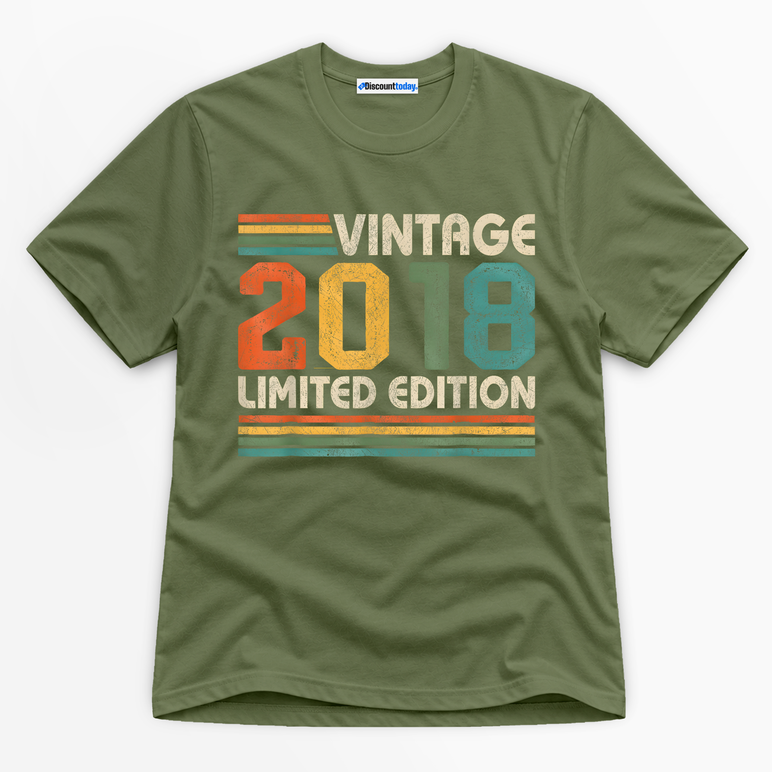 Vintage 2018 Limited Edition Premium Graphic T-Shirt - Birthday catona-1101-v6
