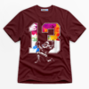 13 Football Player Premium Graphic T-Shirt - Birthday catona-1102-v1