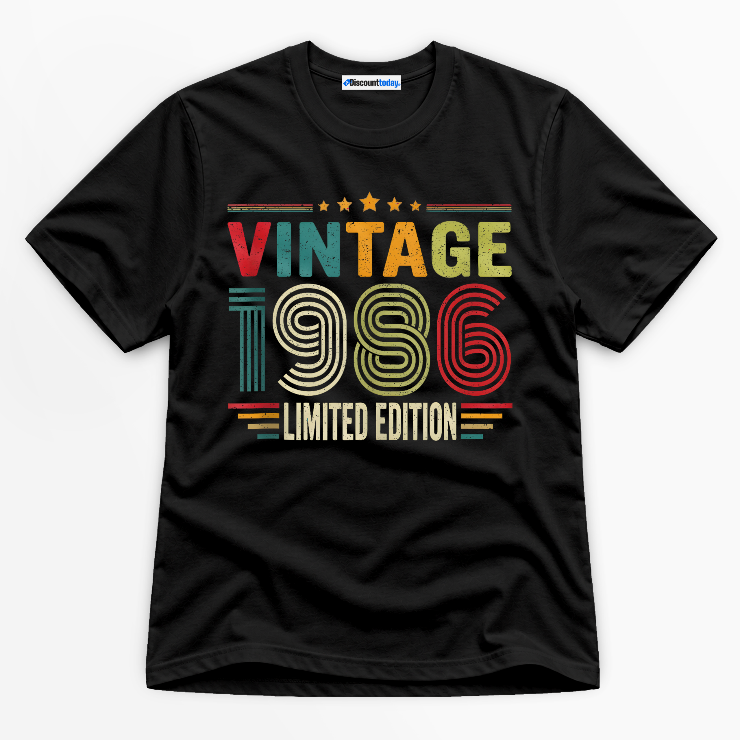 Vintage 1986 Limited Edition Premium Graphic T-Shirt - Birthday catona-1103