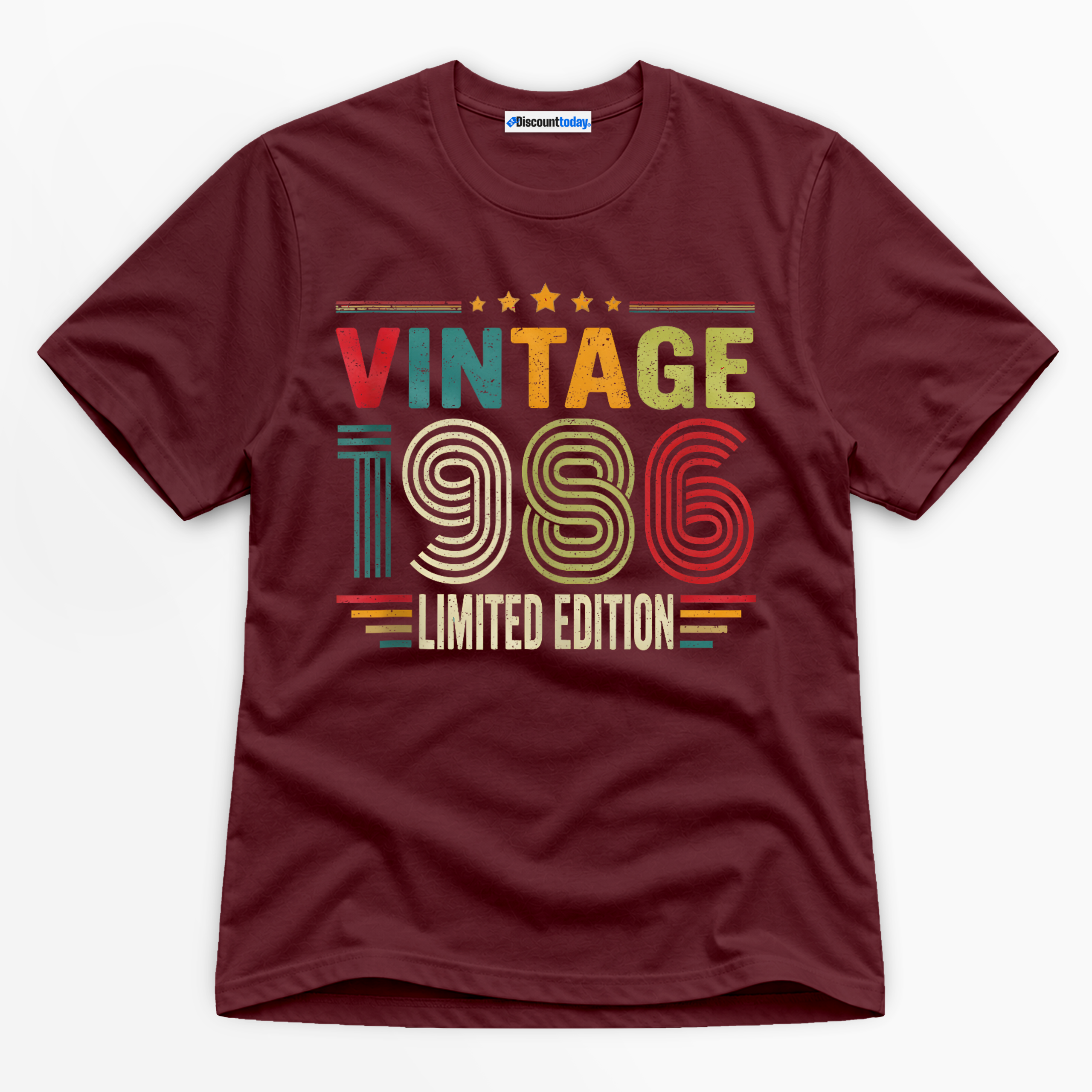 Vintage 1986 Limited Edition Premium Graphic T-Shirt - Birthday catona-1103-v5