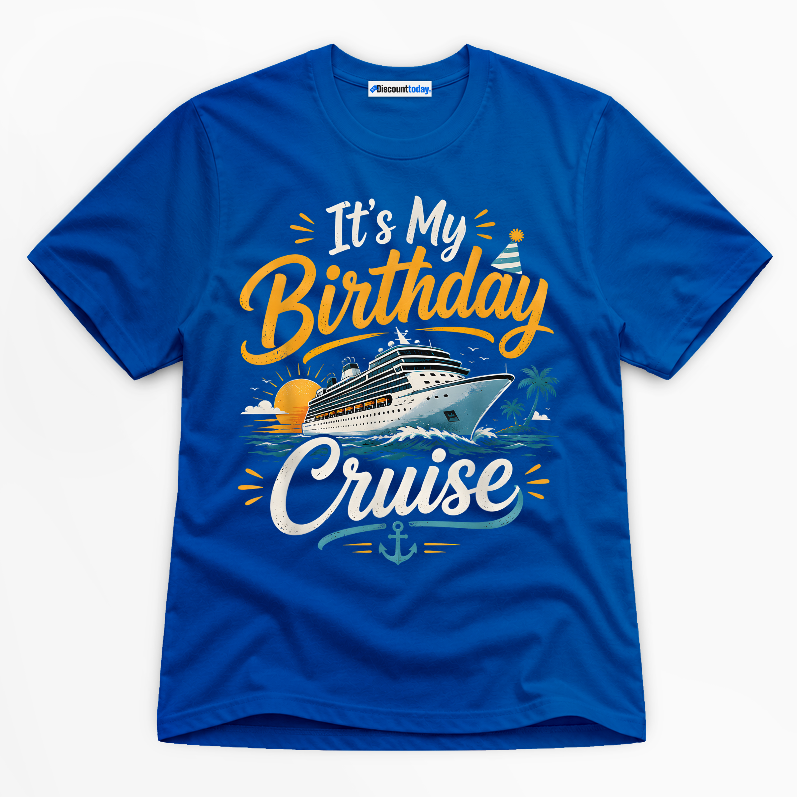It's My Birthday Cruise Premium Graphic T-Shirt - Birthday catona-1105-v1